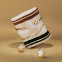 Engravable Lucky Medal Bracelet