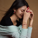 Horseshoe Clasp Red String Bracelet