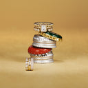 Sugar Cube Triple Ring