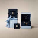 Crystal Drop Watch Necklace