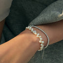 Crystal Pearl Bracelet