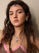 Shiny Bowknot Necklace