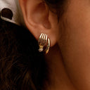 Swirl Fork Earrings