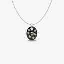 Starlight Round Pendant Necklace