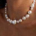 Cream Cherry Necklace