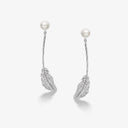 Moonlight Feather Earrings