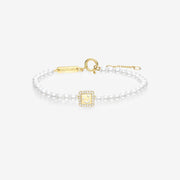 Smiley Face Diamond Bracelet