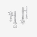 Crystal Snowflake Earrings