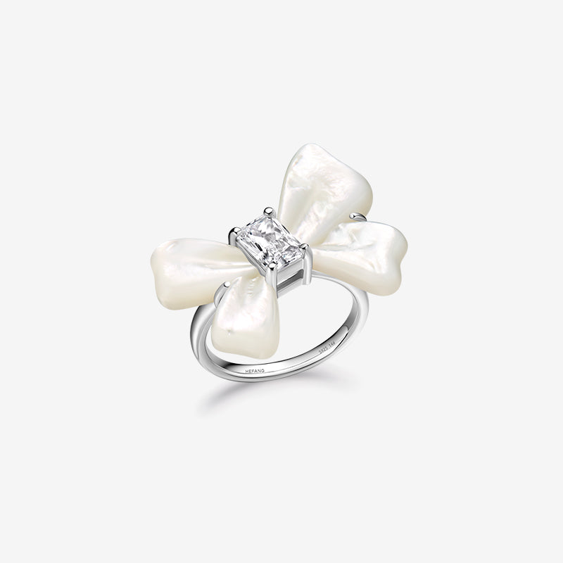 Crystal Bowknot Ring